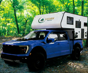 <span class=keywords><strong>Camper</strong></span> Ligero y Plegable para Camioneta Compacta Moderna, para Campamentos al Aire Libre, con Cocina Integrada y Almacenamiento, para 3 Personas - Product Image 1