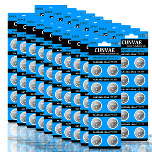 도매 10개/카드 AG4 377A 377 LR626 LR626SW LR66 LR66 버튼 셀 시계 코인 배터리 - Product Image 1