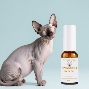Soins cosmétiques pour animaux de compagnie, sûrs, naturels, écologiques, pour chats sans poils, pH 6.0, huile pour la peau des chats <span class=keywords><strong>sphynx</strong></span> - Product Image 6