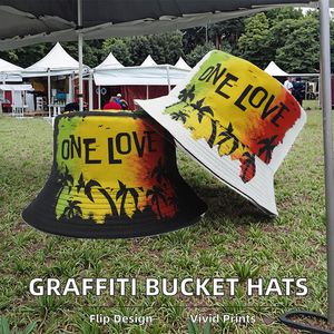 Sombreros de Pescador con Diseño de Letras a la Moda, Sombrero Deportivo Unisex de Tela para Verano con Logotipo Personalizado, Sombreros de Pescador de Alta Calidad - Product Image 3