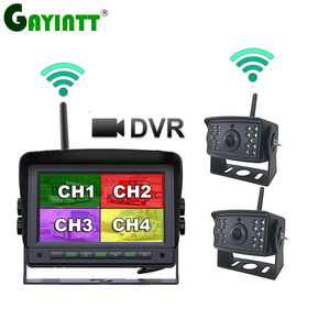 Grabadora de respaldo inverso de visión nocturna Cámara Wifi <span class=keywords><strong>Monitor</strong></span> inalámbrico AHD DVR de 7 pulgadas con dos PCS de 720P de alta definición - Product Image 1