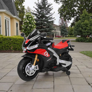 Motocicleta Eléctrica Aprilia RSV4 con Licencia Oficial, 12V/24V, Juguete para Niños con Ruedas Silenciosas y Batería - Product Image 1