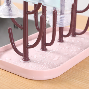 Escurridor de biberones creativo, multifuncional, desmontable, con diseño de cactus, para secar biberones y tetinas - Product Image 4