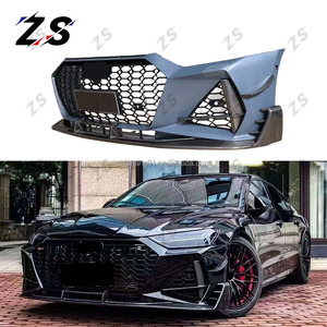 ZS nouveauté pare-chocs de voiture pour <span class=keywords><strong>Audi</strong></span> A7 C8 modifié RS7 Style <span class=keywords><strong>ABT</strong></span> pare-chocs avant Kits de carrosserie pour <span class=keywords><strong>Audi</strong></span> A7 C8 2019-2024 - Product Image 1