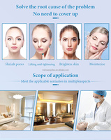 Oxygénothérapie Équipement Oxygène Eau Peeling Machine De Beauté Du Visage Dôme Masque Rajeunissement De La Peau O2toderm Machine