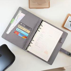 High Quality A5 Hardcover Luxury <b>Diary</b> Notebook Pen Set Fabric/PP Cover Saddle Stitching Custom Printing Customizable Features - Product Image 5