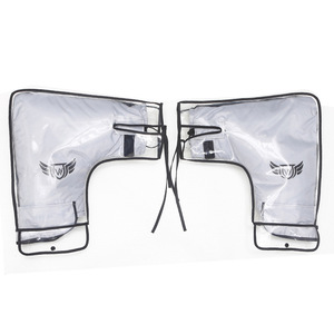 Guanti Invernali da Moto e Bici RTS Antivento e <span class=keywords><strong>Antipioggia</strong></span> con Ampia Copertura Paramani per Manubrio Protezione Calda - Product Image 1