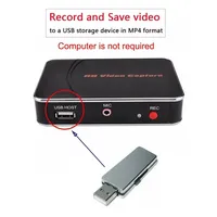 Carte de capture vidéo de jeu 280HD HD enregistreur vidéo 1080P pour X-box PS3 PS4 MIC entrée audio vidéo vers ordinateur PC à disque USB