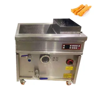 Harga grosir mesin penggorengan dalam keripik donat stik adonan pemisah air dan minyak limbah