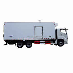 Nouveau <span class=keywords><strong>camion</strong></span> frigorifique Isuzu 4X2 10 tonnes 25 Cbm robuste avec unité de réfrigérateur Thermo King congélateur <span class=keywords><strong>camion</strong></span> moteur poulet congelé - Product Image 4