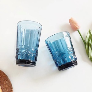 Tinh tế hộ gia đình thủy tinh drinkware màu chính dày cốc nước cho khách sạn súc miệng nước trái cây bàn chải bia hơn - Product Image 1