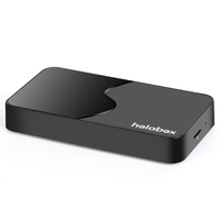 Reproductor Multimedia V96Plus 8K Android 15.0, WiFi 6 de Doble Banda 2.4G 5G, Bluetooth, Control Remoto H618, 2GB+16GB, Lemon Smart TV Set Top Box