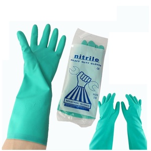 Gants de protection en nitrile Gants de protection en caoutchouc anti-chimique, huile, acide, alcali et solvant - Product Image 6