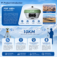 FOIF A60 Pro GNSS ricevitore GPS RTK con 1408 canali connessione GNSS CORS multi-rete per IMU 60 ° inclinazione rilevamento