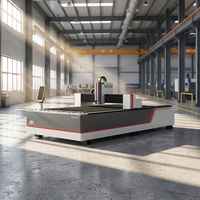 Machine de découpe laser CNC à fibre optique pour acier au carbone, livraison rapide, en acier inoxydable, Raycus MAX 1500W 2000W 3000W