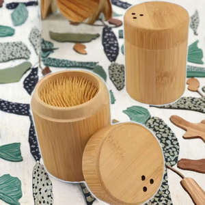 SUKI SKB11 - Porta Toallitas Húmedas de Bambú con Diseño de Dibujos Animados para Baño - Product Image 3
