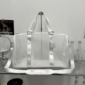 Bolsa <span class=keywords><strong>de</strong></span> <span class=keywords><strong>viaje</strong></span> <span class=keywords><strong>de</strong></span> malla <span class=keywords><strong>de</strong></span> gran capacidad para mujer, bolsa transparente para el hombro, <span class=keywords><strong>bandolera</strong></span>, para yoga, Fitness, deportes, fin <span class=keywords><strong>de</strong></span> semana - Product Image 3