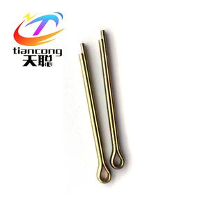 Boa qualidade Amarelo zincado DIN EN <span class=keywords><strong>ISO</strong></span> <span class=keywords><strong>1234</strong></span> Split Pins fixadores em estoque - Product Image 5