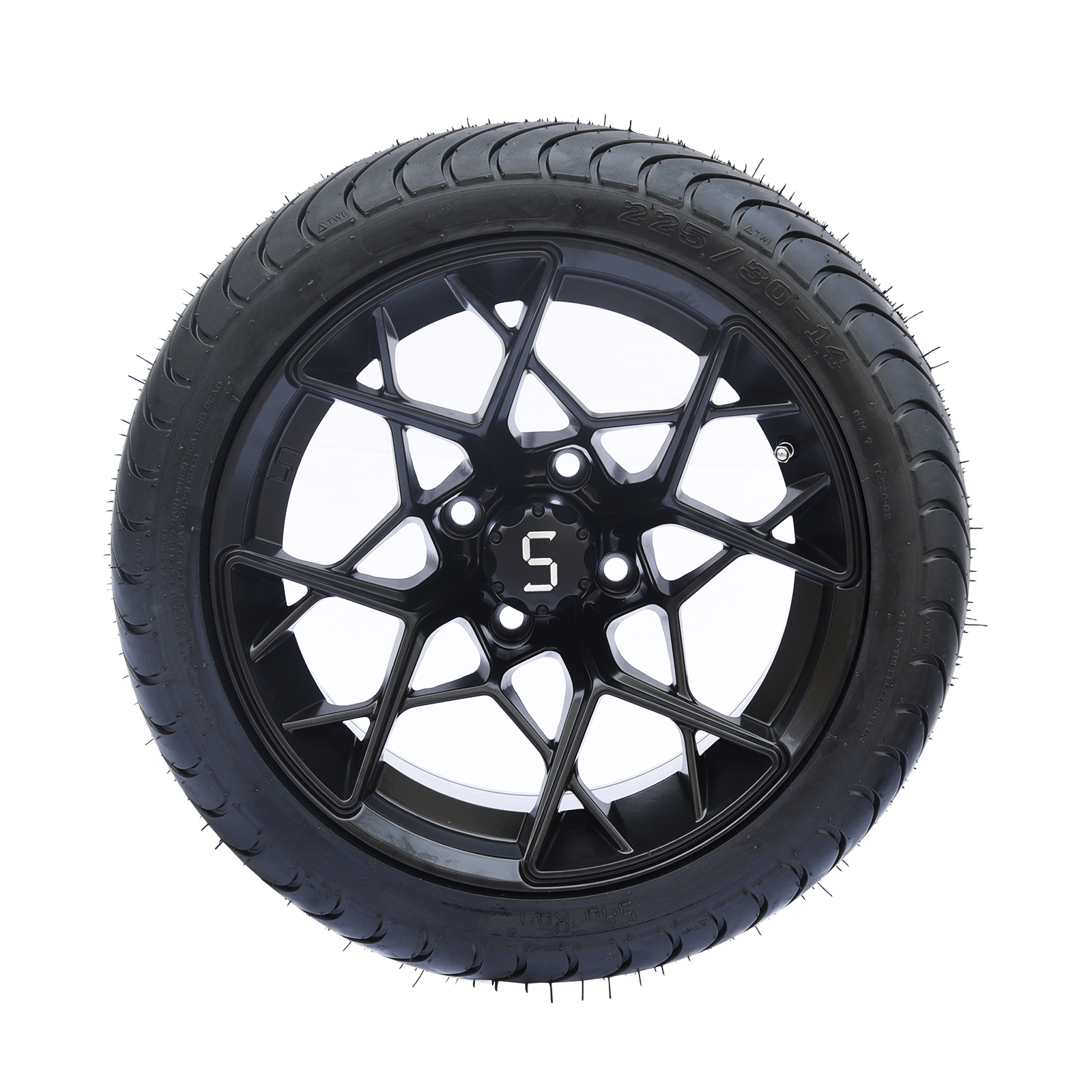 225/30-14สีดำด้าน