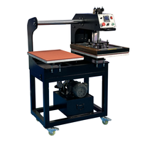 Máquina de Prensa Térmica Hidráulica de Alta Pressão Semiautomática de Estação Dupla 40x60cm para Transferência de Estampas em Camisetas e Vestuário - Preço com Desconto
