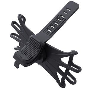 Support de téléphone universel en silicone, support de fixation, clip, support pour guidon de vélo, moto, vélo, <span class=keywords><strong>iPhone</strong></span>, rotation à 360 degrés - Product Image 4