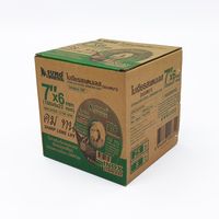 Disque de meulage SUMO 180 mm (7 pouces) pour métal, acier inoxydable, roue abrasive robuste pour machine de meulage professionnelle