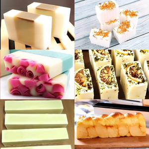 Wooden Soap Loaf Making <b>Mold</b> Set, Contains a Rectangle Silicone <b>Mold</b> with Wood Box + a Wooden Cutter Base + 2 Metal Cutters - Product Image 6