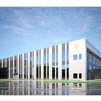 Conception industrielle de bâtiments métalliques préfabriqués en acier laminé à froid avec logements, structure en acier pour atelier