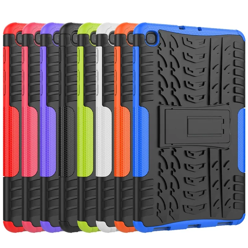 Factory Direct High Quality Rugged Stand Bumper Shockproof Full Protect 2 In 1 Tpu+pc tablet Case For Ipad Protection