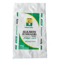 Sac d'emballage personnalisé en polypropylène blanc PP 50KG 100KG pour aliments du bétail, maïs, blé, engrais, farine, recyclable et biodégradable