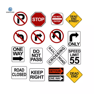 تصنيع مخصص عاكسة لافتات التحذير سلامة لوحة علامات المرور تحذير العربية علامات السلامة - Product Image 3