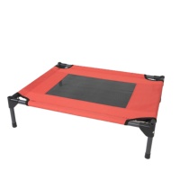 Anpassbare Kühlung Oxford Fabric Hunde bett Abnehmbares wasch bares modernes Design für kleine Haustiere-Innen-/Außenbereich