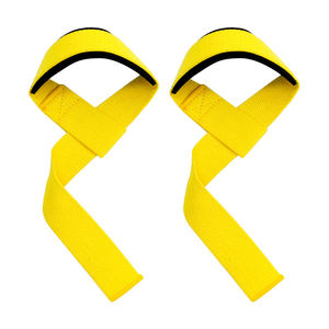Muñequeras Unisex de Algodón para Levantamiento de Pesas <span class=keywords><strong>con</strong></span> Agarre de Gel Avanzado, Soporte Acolchado para Muñeca, para Gimnasio y Fitness de Alta Resistencia - Product Image 2