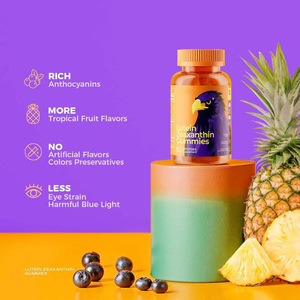 Vendita Diretta dal Produttore: Caramelle Gommose alla Luteina con Zeaxantina ed Estratto di Mirtillo per Energia e Salute Intestinale, 60 Gommose per Adulti - Product Image 5