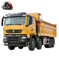 Camion benne d'occasion Sinotruk Howo TX 8x4, 440 CV, robuste, pour la construction et l'exploitation minière