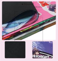 Tapis de souris de jeu en néoprène antidérapant personnalisé, base en caoutchouc, 24x14 pouces, le plus vendu, pour jeux de cartes, bureau et configuration PC