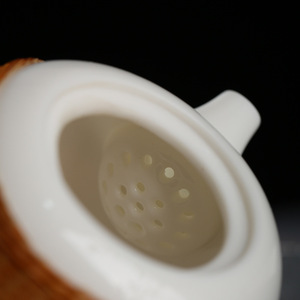New Chinese Style Bamboo Woven Porcelain <b>Tea</b> <b>Set</b> With Teapot Four Cups Fairness Cup Gift <b>Set</b> Durable Perfect <b>Set</b> - Product Image 4