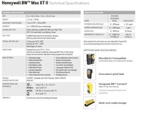 Détecteur de gaz 4-en-1 Honeywell BW Max XT II – Capteur de qualité de l'air (LEL, CO, H2S, O2) – Alarme de détecteur de gaz