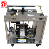 Bomba de Prueba de Alta Presión Hidrostática para Tuberías de Agua de 10-40000 psi, Máquina de Transmisión Hidrostática