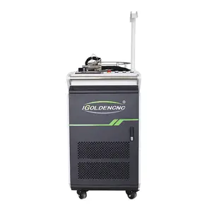 Máquina de limpieza láser portátil, 1000w, 1500w, 2000w, removedor de óxido, limpieza de fibra, barco y vaporizador