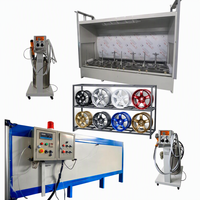 Four de polymérisation électrostatique GookiiTech pour revêtement en poudre, système de cuisson pour revêtement métallique