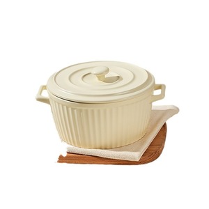 Pot à huile de piment en céramique à double anse, résistant aux hautes températures, pour usage domestique, pot à assaisonnement de cuisine, huile de piment - Product Image 5
