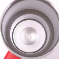 Gobelet isotherme de voyage de luxe 40 oz en acier inoxydable 304 avec poignée, couvercle et paille, motif de Noël, 4 couleurs