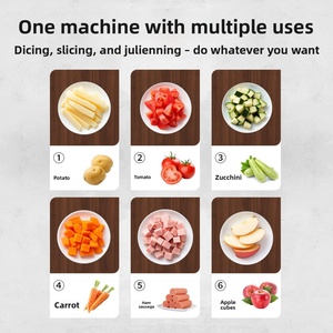 Food Grade ABS Manual 3-Piece Multifunctional <b>Vegetable</b> <b>Chopper</b> Mandoline Slicer Stainless Steel Blades Onion Dicer - Product Image 4