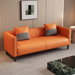 Sofá Moderno y Sencillo Personalizado por el Fabricante, Relleno de Esponja, Adecuado para Hoteles, Apartamentos, Habitaciones de Alquiler y Salas de Estar - Product Image 4