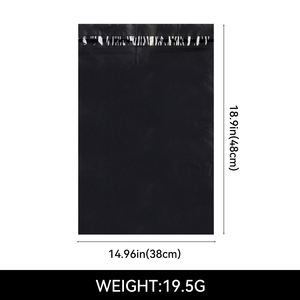 Sac de logistique express personnalisé RUIQI 35*52, respectueux de l'environnement, pour le transport de marques, fabriqué en polyéthylène haute résistance, sac de livraison express - Product Image 2