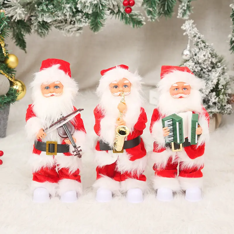 Hot Koop Kerst Ornamenten Elektrische Muziek Kerst Pop Kinderspeelgoed