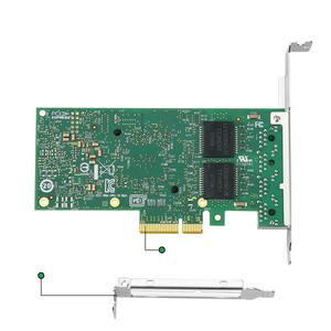 Carte réseau Ethernet Gigabit PCI-E X4 à 4 ports I350-T4V2, 4 ports RJ45, 10/100/1000Mbps, carte réseau interne filaire pour serveur, ordinateur de bureau, LAN C - Product Image 3