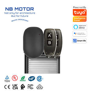 Moteur tubulaire NB MOTOR OEM, couple de 140 Nm, 59 mm, modèle manuel avec télécommande 433 MHz pour rideaux, volets roulants, portes de <span class=keywords><strong>garage</strong></span> - Product Image 3