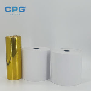 Rouleaux de papier thermique pour terminal de paiement de magasin, sans BPA, 80*80 mm, 55 g/m², vente en gros du fabricant - Product Image 2